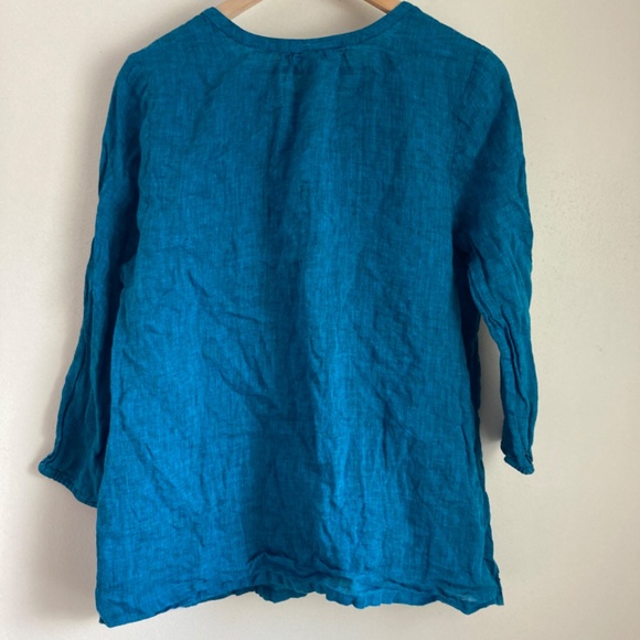 Pure Jill J Jill linen top - Picture 3 of 7